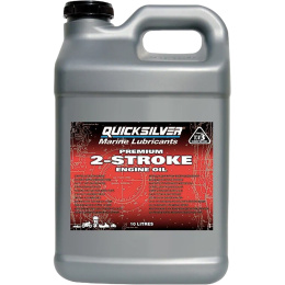 Масло 10л 2-stroke Premium TC-W3 Quicksilver (8M0170007)